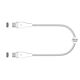 j5create JUCX18L18W USB-C® 60W Ultra Soft Double-Braided Fast Charging Cable