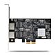 StarTech.com 2-Port 2.5Gbps NBASE-T PCIe Network Card, Intel I225-V, Dual-Port Computer Network Card, Multi-Gigabit NIC, PCI Express Server LAN Card, Desktop Ethernet Interface