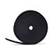 StarTech.com 75ft (22.8m) Hook and Loop Roll, 0.5in Wide, Black, Cut-to-Size Reusable Cable Ties, Fastener Tape, Adjustable Fabric Wraps, Bulk Roll