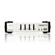 ATEN 4-Port USB - PS/2 VGA KVM Switch with Audio & USB 2.0 Hub (KVM Cables included)