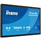iiyama TW2223AS-B3P Signage Display Interactive flat panel 54.6 cm (21.5") Wi-Fi 450 cd/m² Full HD Black Touchscreen Built-in processor Android 24/7