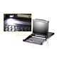 ATEN 8-Port 19" LCD KVM Switch (USB - PS/2 VGA) with USB Peripheral port