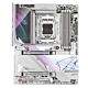 GIGABYTE X870E AORUS MASTER X3D ICE Motherboard - Supports AMD Ryzen 9000 CPUs, 18+2+2 Phases Digital VRM, up to 9000Hz DDR5 (OC), 2xPCIe 5.0 + 3xPCIe 4.0, Wi-Fi 7, 10GbE LAN, USB 4