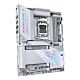GIGABYTE X870E AORUS PRO X3D ICE Motherboard - Supports AMD Ryzen 9000 CPUs, 18+2+2 Phases Digital VRM, up to 9000Hz DDR5 (OC), 2xPCIe 5.0 + 2xPCIe 4.0, Wi-Fi 7, 5GbE LAN, USB 4