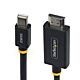 StarTech.com 1m (3ft) Mini DisplayPort to HDMI Adapter Cable, 4K 60Hz with HBR3/HDCP 2.3/DPCP, MDP to HDMI 2.0, Active Video Converter, Mini DisplayPort Desktop to HDMI Monitor