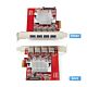 StarTech.com 4-Port USB-A PCIe Card, USB 3.2 10Gbps, PCI Express 3.0 Expansion Card, 4x Independent USB Controllers, Windows/Linux/macOS, TAA-Compliant