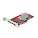 StarTech.com 4-Port USB-A PCIe Card, USB 3.2 10Gbps, PCI Express 3.0 Expansion Card, 4x Independent USB Controllers, Windows/Linux/macOS, TAA-Compliant
