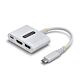 StarTech.com USB-C to HDMI Multiport Adapter with 140W PD Charging, 4K 60Hz HDMI, USB 5Gbps Hub, Mini Dock For MacBook / Dell / Thinkpad / HP / iPad / Tablets