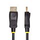 StarTech.com 4m DisplayPort to HDMI Adapter Cable, 4K 60Hz with HDR, DP to HDMI 2.0b, Active Video Converter, DisplayPort Desktop to HDMI Monitor