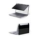 StarTech.com 13.3-inch 16:10 Bright Privacy Screen Filter with Touch, Flip-Over, 75% Light Transmittance, Anti-Glare Privacy Filter, +/- 30 Deg. View Angle