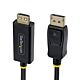 StarTech.com 2m DisplayPort to HDMI Adapter Cable with Gripping Connectors, 4K 60Hz, HDR, Uni-Directional DP to HDMI Video Converter, DP Desktop to HDMI Monitor