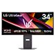 LG UltraGear™ G6 34G600A-B - 34-inch 160Hz WQHD Curved Gaming Monitor | 34-inch WQHD display / AMD FreeSync™ Premium