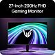 LG UltraGear G5 27G523B-B, 27" Full-HD IPS, 200Hz, 1ms Gaming Monitor