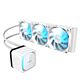 GIGABYTE EAGLE 360 ICE Liquid CPU Cooler - 3x120mm ARGB Fans, full-color LCD, DAISY-CHAIN, Intel LGA 1851 and AMD AM5 Compatible