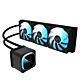 GIGABYTE EAGLE 360 Liquid CPU Cooler - 3x120mm ARGB Fans, full-color LCD, DAISY-CHAIN, Intel LGA 1851 and AMD AM5 Compatible
