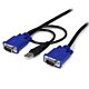 StarTech.com 10 ft Ultra Thin USB VGA 2-in-1 KVM Cable