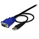 StarTech.com 10 ft Ultra Thin USB VGA 2-in-1 KVM Cable