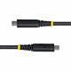 StarTech.com 1m (3ft) USB4 Cable, 40Gbps, USB-IF  USB-C Cable, 240W PD, 8K 60Hz/4K 240Hz DP2.1 DP40, TPE Jacket, Thunderbolt 4 Compatible - Black USB-C Cord