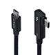 StarTech.com 2.6ft (80cm) Right Angle Thunderbolt 5 Cable, 80Gbps/Up to 120Gbps, 240W PD, 8K 60Hz,  Thunderbolt Cable, Compatible w/Thunderbolt 4/USB4/USB-C