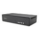 StarTech.com Secure 4-Port Dual-Monitor KVM Switch, HDMI or DisplayPort, 4K 60Hz, NIAP 4.0 Desktop KVM, Metal Housing, CAC Port, Made in the USA