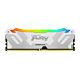 Kingston Technology FURY 32GB 6400MT/s DDR5 CL32 DIMM Renegade RGB White XMP