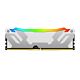 Kingston Technology FURY 32GB 6400MT/s DDR5 CL32 DIMM Renegade RGB White XMP