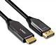 Lindy 2m Active DisplayPort 1.4 to HDMI 8K60 Cable