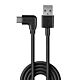 Lindy 1m USB 2.0 Type A to Right-Angled USB-C Cable