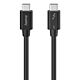 Hama USB-C USB cable USB 3.2 Gen 2 (3.1 Gen 2) 1 m USB C 80 Gbit/s 240 W Black