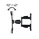 Hama TV Wall Bracket, Swivel, Tilt, Pull-out, 191 cm (75) up to 45 kg