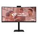 AOC CU34E4CW/75 computer monitor 86.4 cm (34") 3440 x 1440 pixels Black