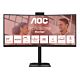 AOC CU34E4CW/75 computer monitor 86.4 cm (34") 3440 x 1440 pixels Black