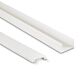 Hama Cable Duct Kit, 4 Pcs, Self-adhesive, 1 m, Incl. Connecting Pieces, white