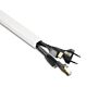 Hama Cable Duct Kit, 4 Pcs, Self-adhesive, 1 m, Incl. Connecting Pieces, white