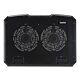 Hama Black Metal laptop cooling pad 39.6 cm (15.6")