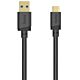 Hama 00202006 USB cable USB 3.2 Gen 1 (3.1 Gen 1) 1.5 m USB A USB C 5 Gbit/s Black