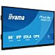 iiyama TE8613A-B2AG Signage Display Kiosk design 2.17 m (85.6") Wi-Fi 500 cd/m² 4K Ultra HD Black Touchscreen Built-in processor Android 24/7