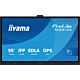 iiyama TE5513A-B2AG Signage Display Interactive flat panel 138.7 cm (54.6") Wi-Fi 500 cd/m² 4K Ultra HD Black Touchscreen Built-in processor Android 24/7