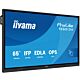 iiyama TE6513A-B2AG Signage Display Interactive flat panel 163.8 cm (64.5") Wi-Fi 500 cd/m² 4K Ultra HD Black Touchscreen Built-in processor Android 24/7