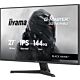 iiyama G-MASTER G2741HSU-B1 computer monitor 68.6 cm (27") 1920 x 1080 pixels Full HD Black