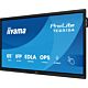 iiyama TE6515A-B2AG Signage Display Kiosk design 163.8 cm (64.5") Wi-Fi 550 cd/m² 4K Ultra HD Black Touchscreen Built-in processor Android 24/7