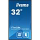 iiyama LH3275HS-B1AG Signage Display Digital signage flat panel 80 cm (31.5") LCD Wi-Fi 500 cd/m² Full HD Black Built-in processor Android 11 24/7