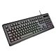 VIDA GAMER BLK 4IN1 USB KB MS HS KIT keyboard Mouse included Gaming QWERTY UK English Black