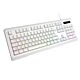 VIDA GAMER WHT 4IN1 USB KB MS HS KIT keyboard Mouse included Gaming QWERTY UK English White
