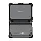 Techair TACHS030 Protective Hard Shell case for Lenovo 100e 5th Gen, 11.6-12.2 black/clear