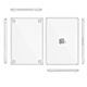 Techair TAMHS003 Protective Hard Shell case for Macbook Neo 2026, clear