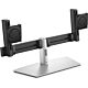 DELL MDS26 68.6 cm (27") Desk Black, Silver