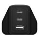 dbramante1928 IT - UK W. Charger - 2xUSB-C 70W + 1xUSB-A - BLK