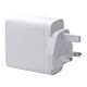 dbramante1928 IT - UK W. Charger - 2xUSB-C 100W + 1xUSB-A - WHT