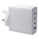 dbramante1928 IT - UK W. Charger - 3xUSB-C 140W + 1xUSB-A - WHT